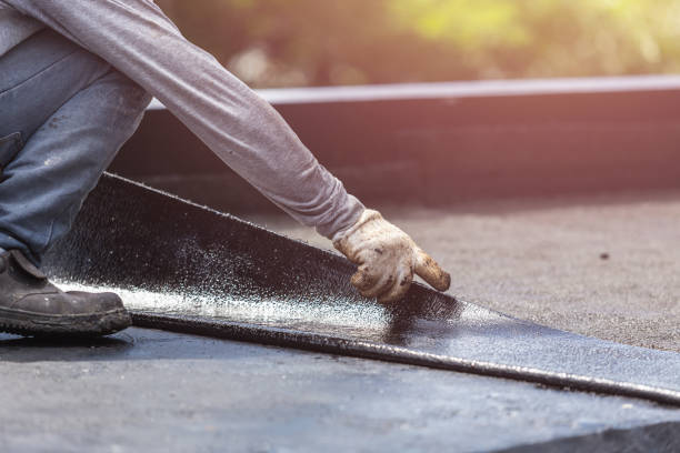 Professional Waterproofing technician working in Blissfield, MI